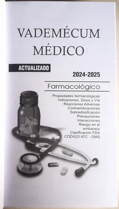 VADEMECUM MEDICO ACTUALIZADO 2024 - 2025