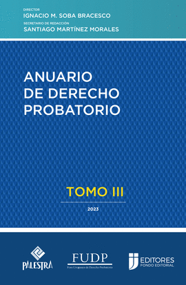 ANUARIO DE DERECHO PROBATORIO VOL. III