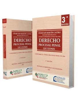 DERECHO PROCESAL PENAL LECCIONES 2 TOMOS
