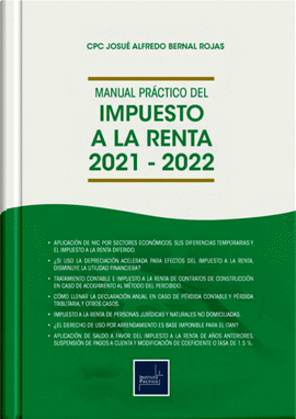 MANUAL PRACTICO DE IMPUESTO A LA RENTA 2021-2022