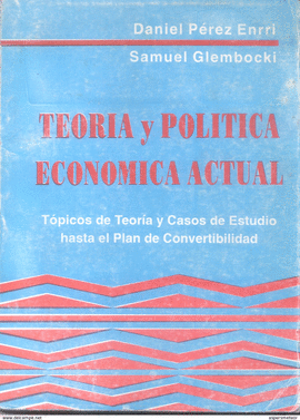 TEORIA Y POLITICA ECONOMICA ACTUAL