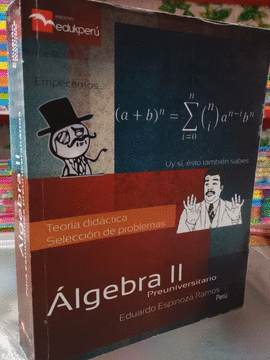 ALGEBRA PRE UNIVERSITARIO II