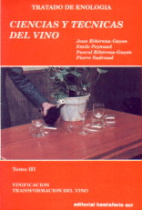 TRATADO DE ENOLOGIA III CIENCIA Y TECNICAS DEL VINO