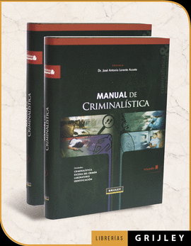 MANUAL DE CRIMINALISTICA 2 TOMOS + CD-ROM