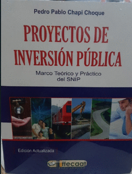 PROYECTOS DE INVERSIN PBLICA + CD-ROM