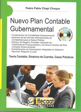 NUEVO PLAN CONTABLE GUBERNAMENTAL