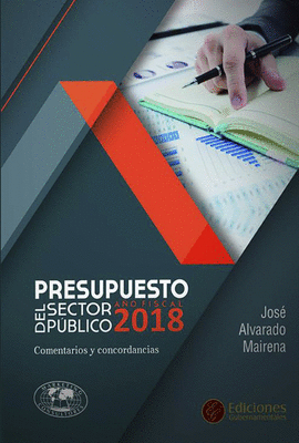 PRESUPUESTO DEL SECTOR PBLICO AO FISCAL 2018 + CD ROM