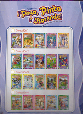 PACKS (6) �PEGA, PINTA Y APRENDE!