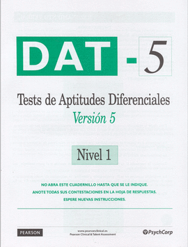 DAT 5 - CUADERNILLO NIVEL 1