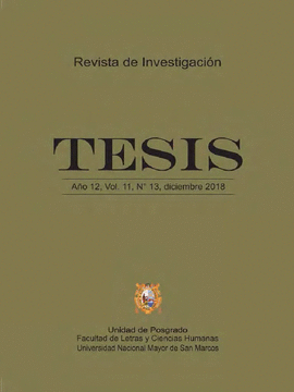 REVISTA DE INVESTIGACION TESIS N� 13