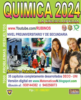 QUIMICA 2024 LA ENCLICLOPEDIA 7000 PROBLEMAS RESUELTOS