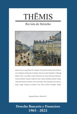 REVISTA 81: DERECHO BANCARIO Y FINANCIERO 1965-2022