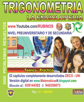 TRIGONOMETRIA 2025 LA ENCICLOPEDIA 5000 PROBLEMAS RESUELTOS