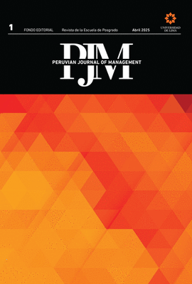 REVISTA PERUVIAN JOURNAL OF MANAGEMENT ABRIL 2025