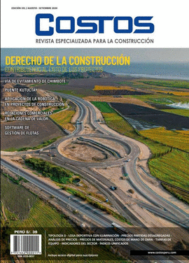 COSTOS REVISTA ESPECIALIZADA PARA LA CONSTRUCCION N331 / AGOSTO - SETIEMBRE 2024