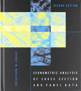ECONOMETRIC ANALYSIS OF CROSS SECTION AND PANEL DATA
