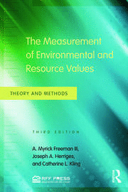 THE MEASUREMENT OF ENVIRONMENTAL AND RESOURCE VALUES