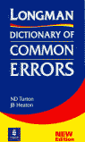 LONGMAN DICTIONARY OF COMMON ERRORS
