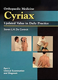 ORTHOPAEDIC MEDICINE CYRIAX