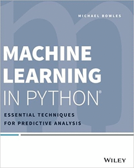 MACHINE LEARNING IN PYTHON