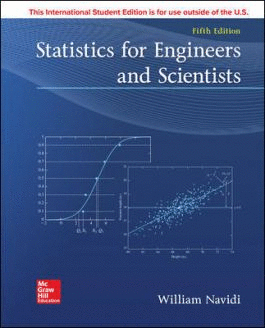 ISE STATISTICS FOR ENGINEERS AND SCIENTISTS