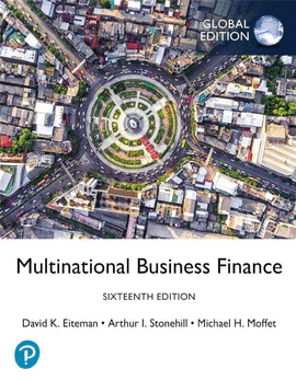 MULTINATIONAL BUSINESS FINANCE