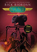 THE KANE CHRONICLES, PAPERBACK BOX SET (WITH GRAPHIC NOVEL SAMPLER)