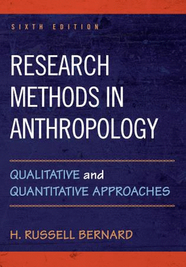 RESEARCH METHODS IN ANTHROPOLOGY