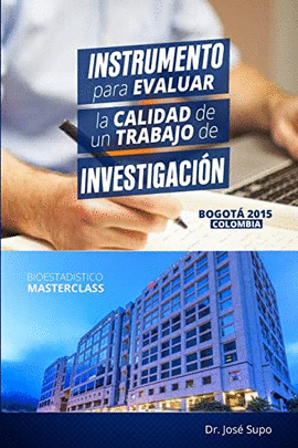 INSTRUMENTO PARA EVALUAR LA CALIDAD DE UN TRABAJO DE INVESTIGACI�N