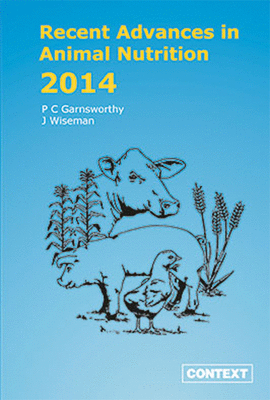 RECENT ADVANCES IN ANIMAL NUTRITION 2014