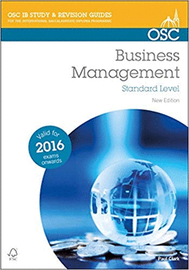 BUSINESS AND MANAGEMENT STANDARD LEVEL