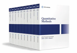 2025 CFA PROGRAM CURRICULUM LEVEL I BOX SET 10 TOMOS