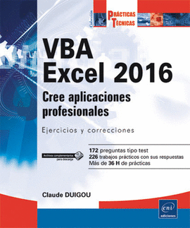 VBA EXCEL 2016 CREE APLICACIONES PROFESIONALES