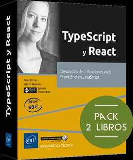TYPESCRIPT Y REACT PACK DE 2 LIBROS