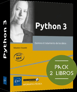 PYTHON 3 PACK DE 2 LIBROS