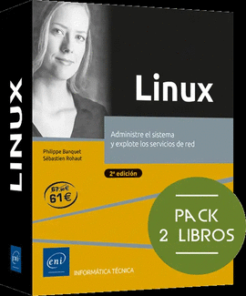 LINUX PACK DE 2 LIBROS
