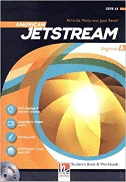 AMERICAN JETSTREAM BEGINNER SB/WB A + AUDIO CD + E-ZONE