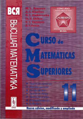 CURSO DE MATEMTICAS SUPERIORES