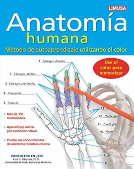 ANATOMIA HUMANA METODO DE AUTOAPRENDIZAJE UTILIZANDO EL COLOR