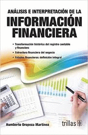 ANLISIS E INTERPRETACIN DE LA INFORMACIN FINANCIERA