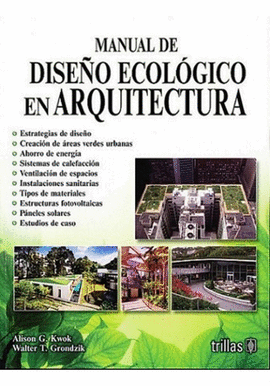 MANUAL DE DISE�O ECOL�GICO EN ARQUITECTURA