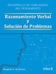 RAZONAMIENTO VERBAL Y SOLUCION DE PROBLEMAS