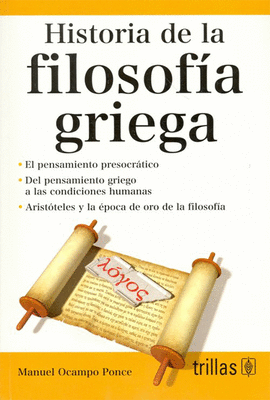 HISTORIA DE LA FILOSOFIA GRIEGA