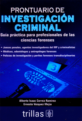 PRONTUARIO DE INVESTIGACION CRIMINAL