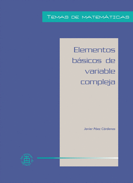 ELEMENTOS B�SICOS DE VARIABLE COMPLEJA