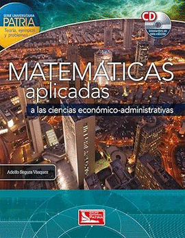 MATEMATICAS APLICADAS + CD ROM