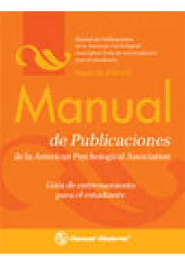 MANUAL DE PUBLICACIONES GUIA DE ENTRENAMIENTO PARA EL ESTUDIANTE