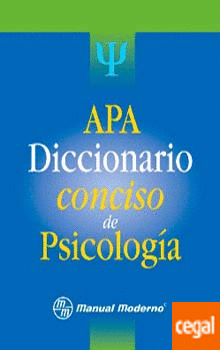 APA DICCIONARIO CONCISO DE PSICOLOG�A