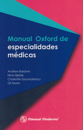 MANUAL OXFORD DE ESPECIALIDADES MDICAS