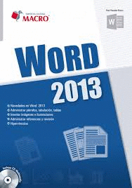 WORD 2013 + CD-ROM
